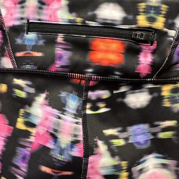 Athleta Speed Sonor Exercise Leggings Size Small Multicolor - Picture 4 of 10